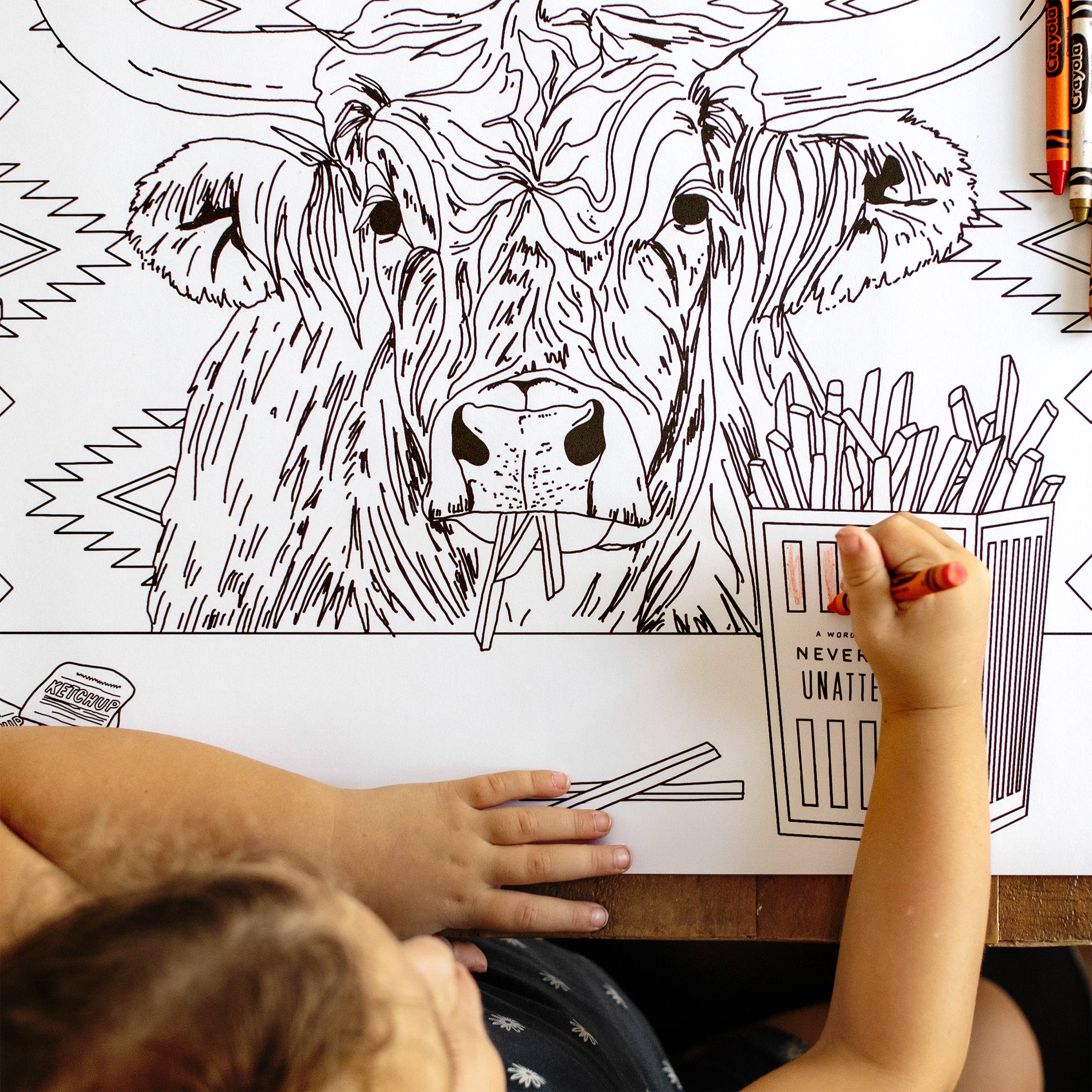 Whataburger Coloring Posters: Fun Food-Themed Coloring 