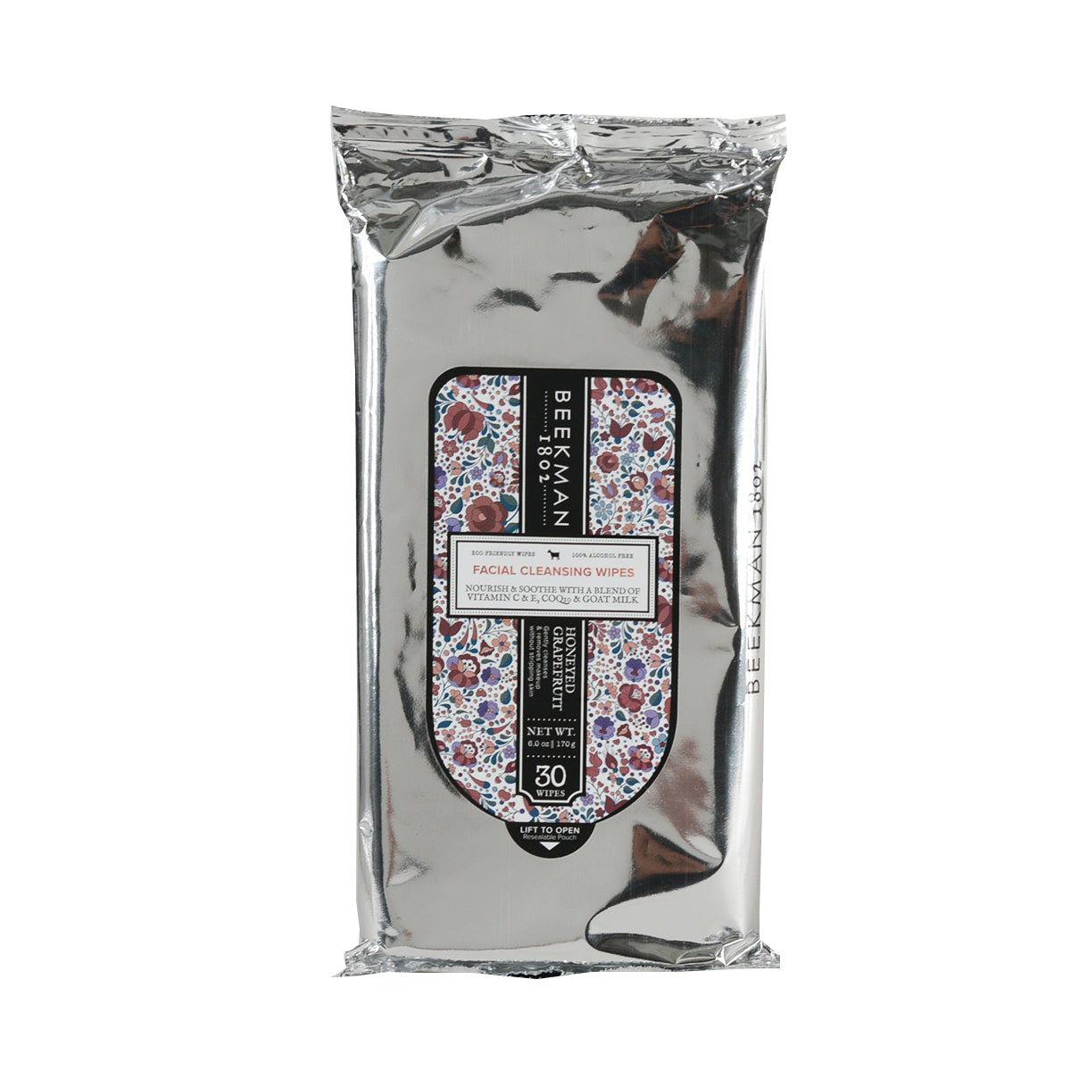 Beekman 1802 Honeyed Grapefruit Facial Cleansing Wipes