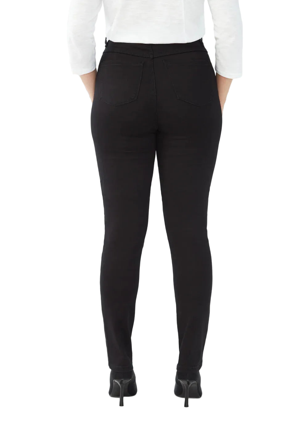 FDJ French Dressing Petite Peggy Straight Leg (Black)(8875660)