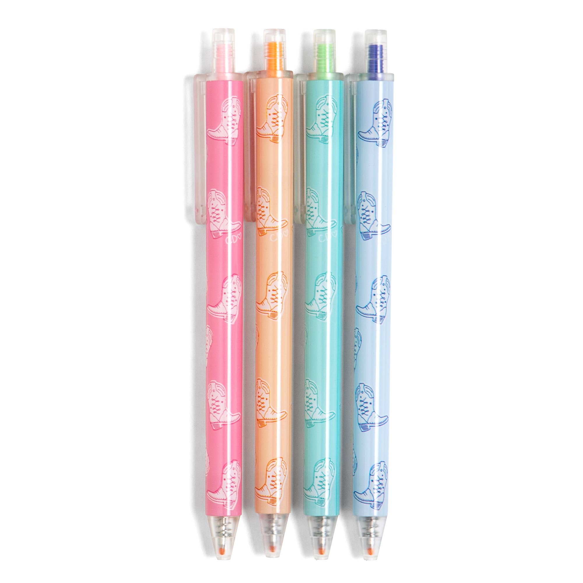 Colorful Western Cowgirl Boots Pen Set