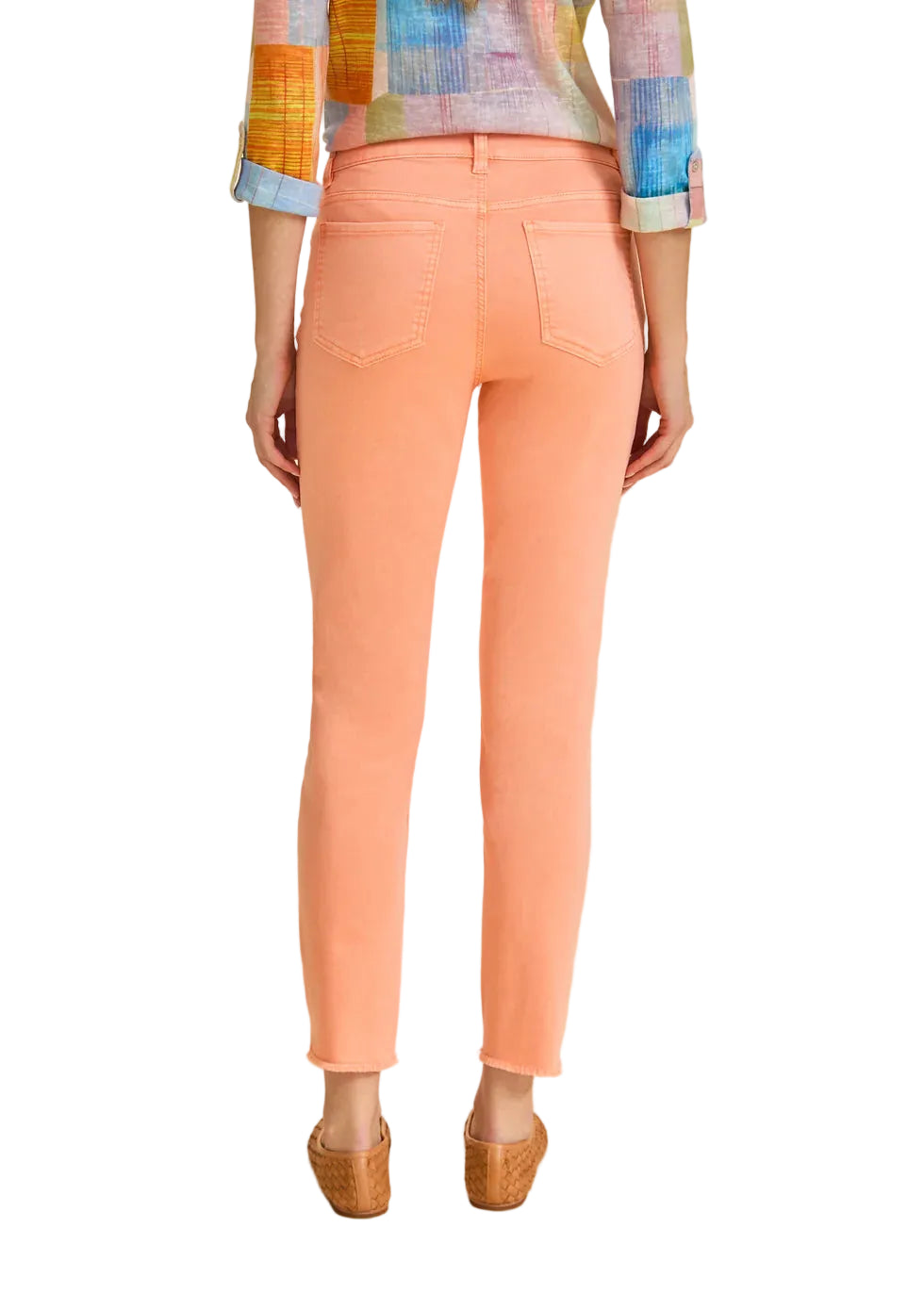 FDJ French Dressing Olivia Slim Ankle Jean (2682511)(Cantaloupe)