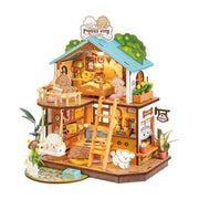 Rolife Puppy's Cozy Villa DIY Miniature House Puzzle