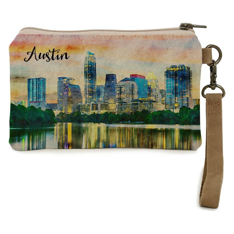 Cott N Curls Austin Skyline Wristlet (901403-03)