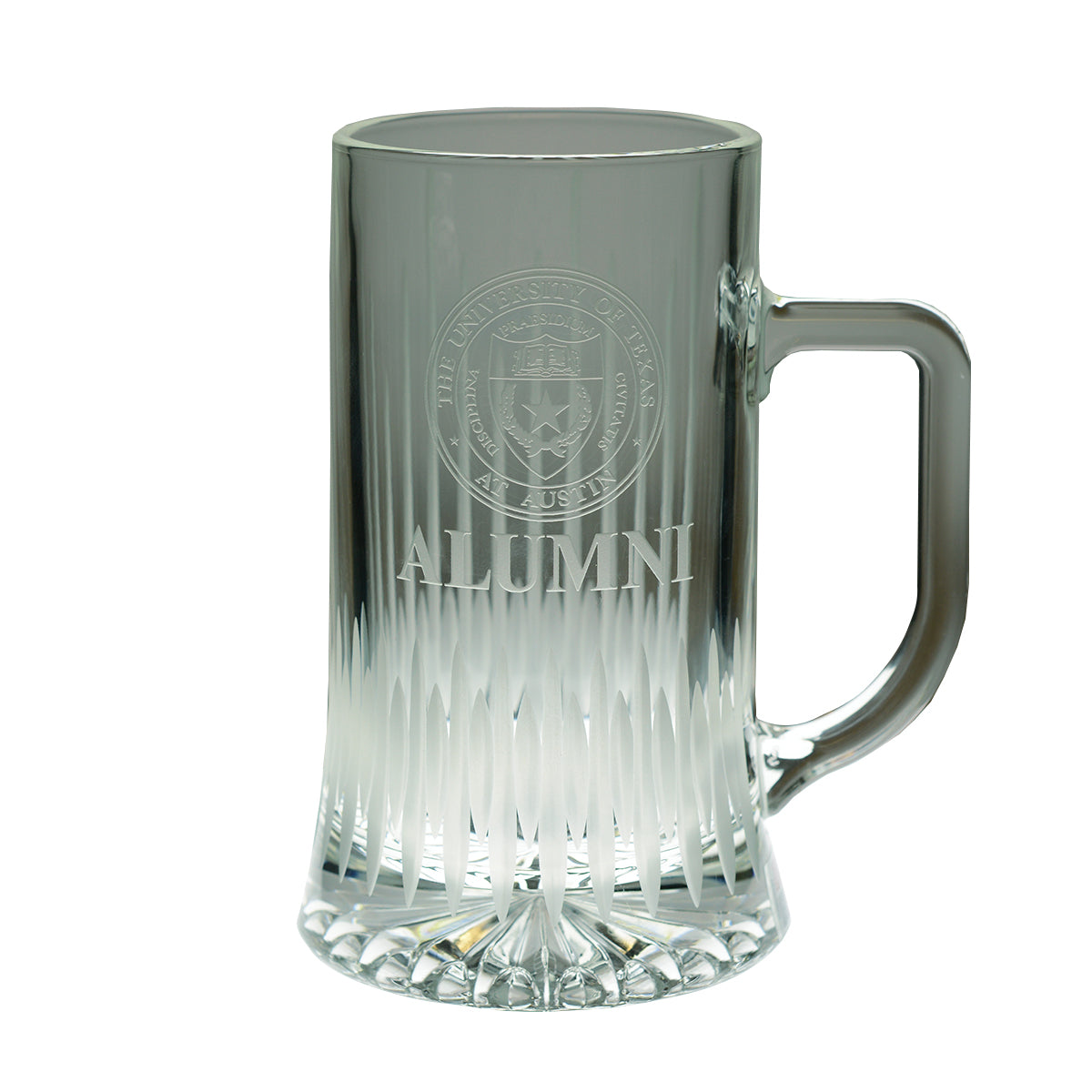Texas Longhorn Etched Heavy Weight Glass Steins (3 Styles) 9099