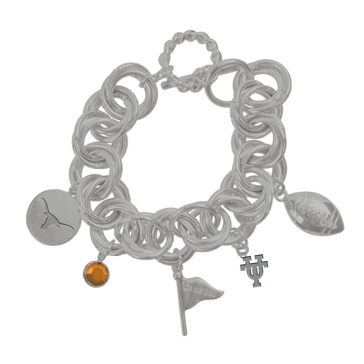 Texas Longhorn Gilda Bracelet (91TX178)