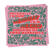 Cocktail Napkins (Set of 25) - Mentally In Mexico