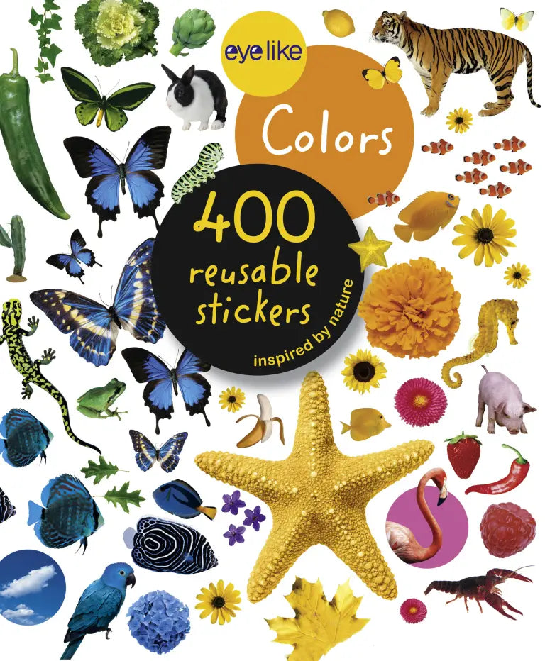 Eyelike Reusable Sticker Book (Multiple Themes)