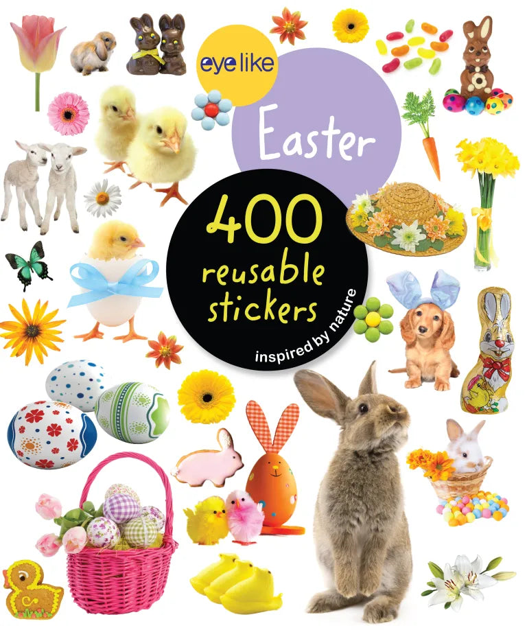 Eyelike Reusable Sticker Book (Multiple Themes)