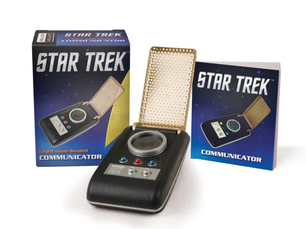 Hachette Star Trek Light & Sound Communicator & Book Collectible
