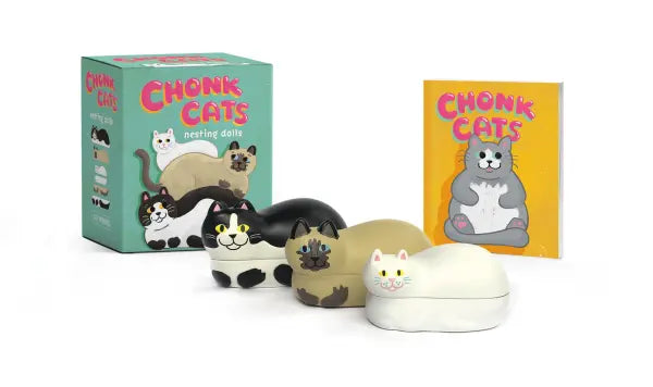 Hachette Chonk Cat Nesting Dolls Collectible