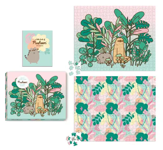 RP Minis Pusheen 2-In-1 Double Sided 500 Piece Puzzle