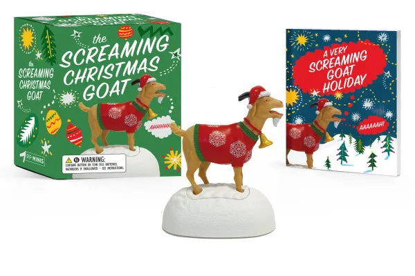 Hachette The Screaming Christmas Goat Collectible