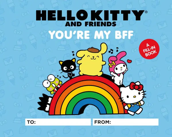 Hachette Hello Kitty & Friends: You're My BFF Fill-In Book Collectible