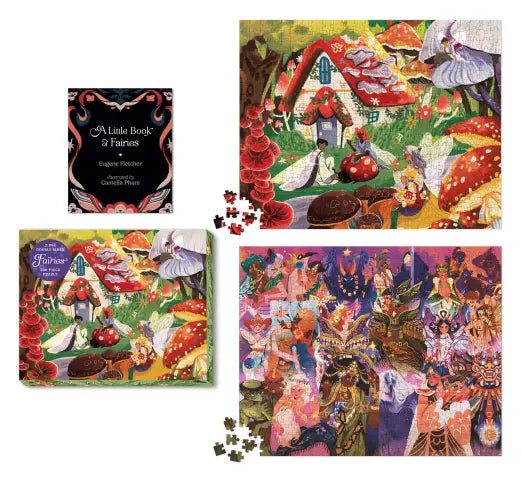 Hachette Fairies 2-In-1 Double Sided 500 Piece Puzzle