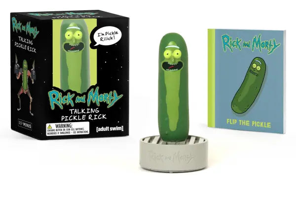 RP Minis Rick and Morty Talking Pickle Rick Collectible