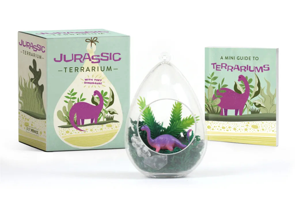 RP Minis Jurassic Terrarium With Tiny Dinosaur