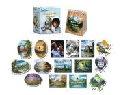 Hachette Bob Ross: Happy Little Magnet Set Collectible