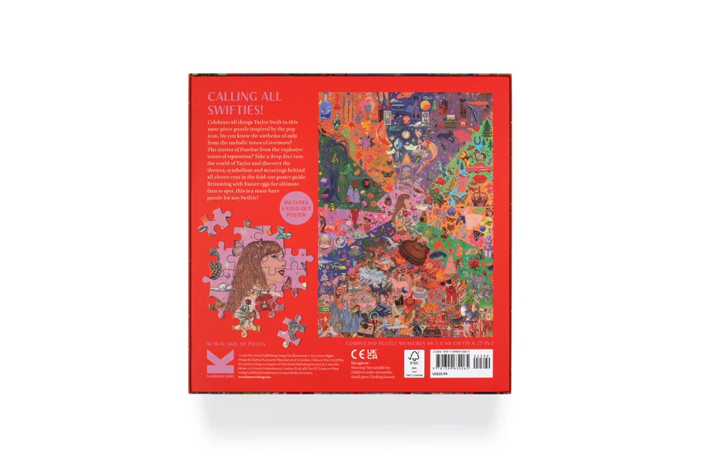 World of Taylor  A Jigsaw Puzzle Inspired by The Works of Taylor Swift  1000 Piece