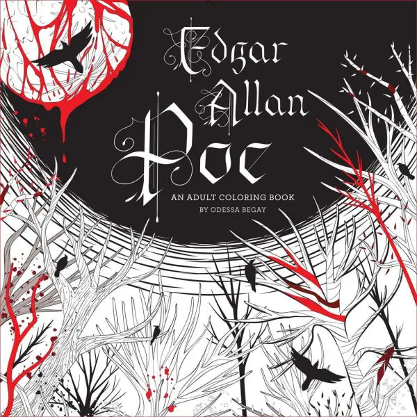 Hachette Edgar Allan Poe's Adult Coloring Book