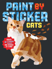 Hachette Paint By Sticker Cats Sticker Book