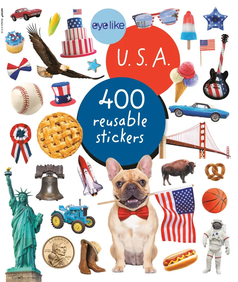 Eyelike Reusable Sticker Book (Multiple Themes)
