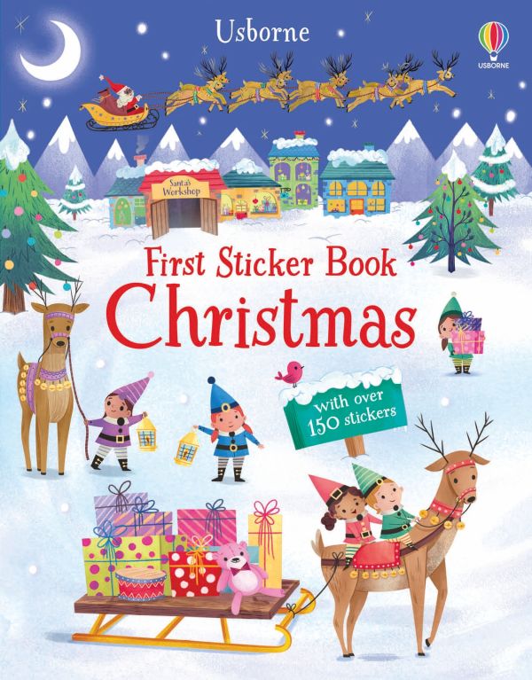 Usborne First  Sticker Book Christmas