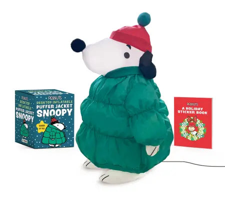 Hachette Peanuts: Snoopy Puffer Jacket Desktop Inflatable Collectible