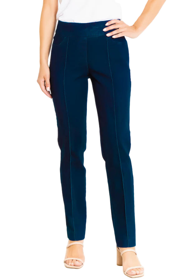 Thin Her Pull-On Stretch Long Pant (Multiple Colors) (9800P)