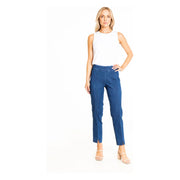 Thin Her Pull-On Stretch Ankle Pant with Tummy Control (Multiple Colors) (9827P)