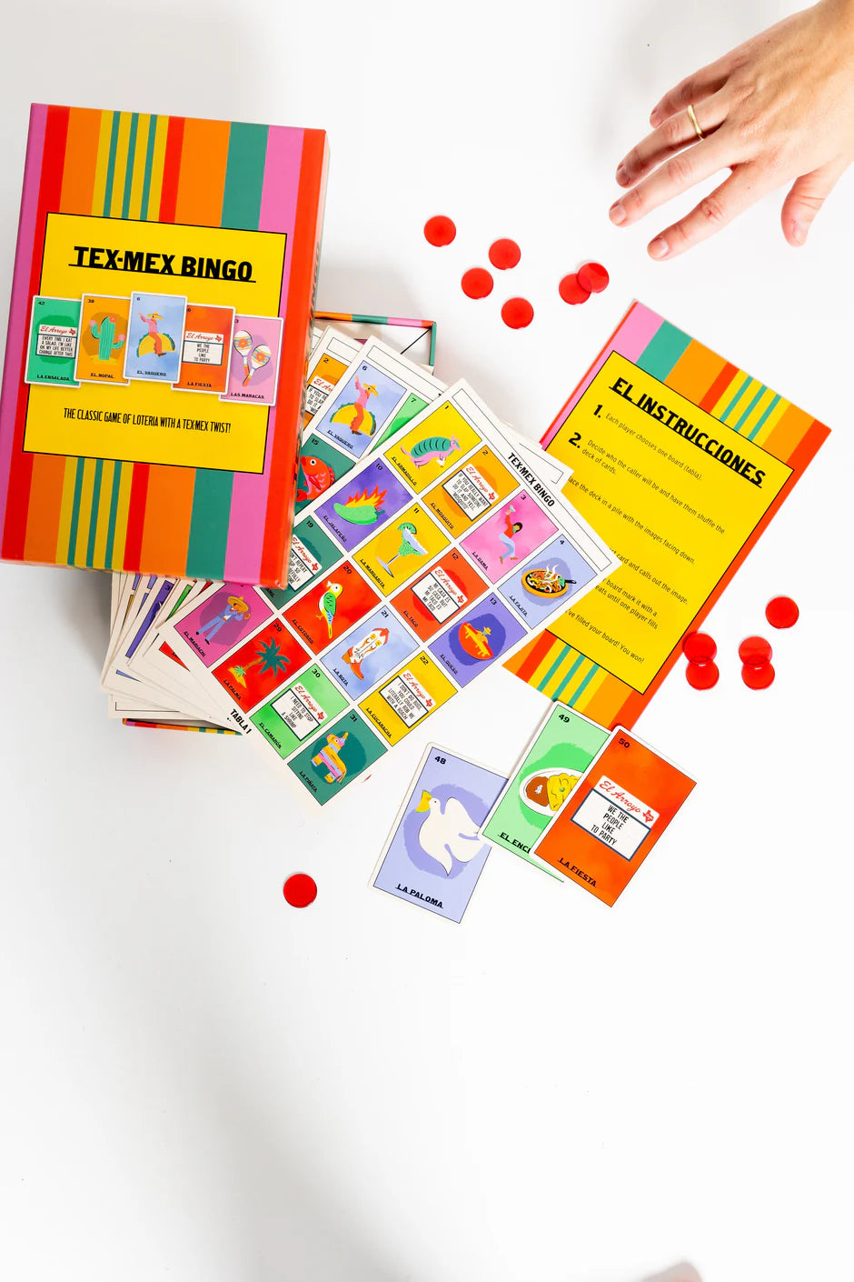 El Arroyo Tex Mex Bingo Game