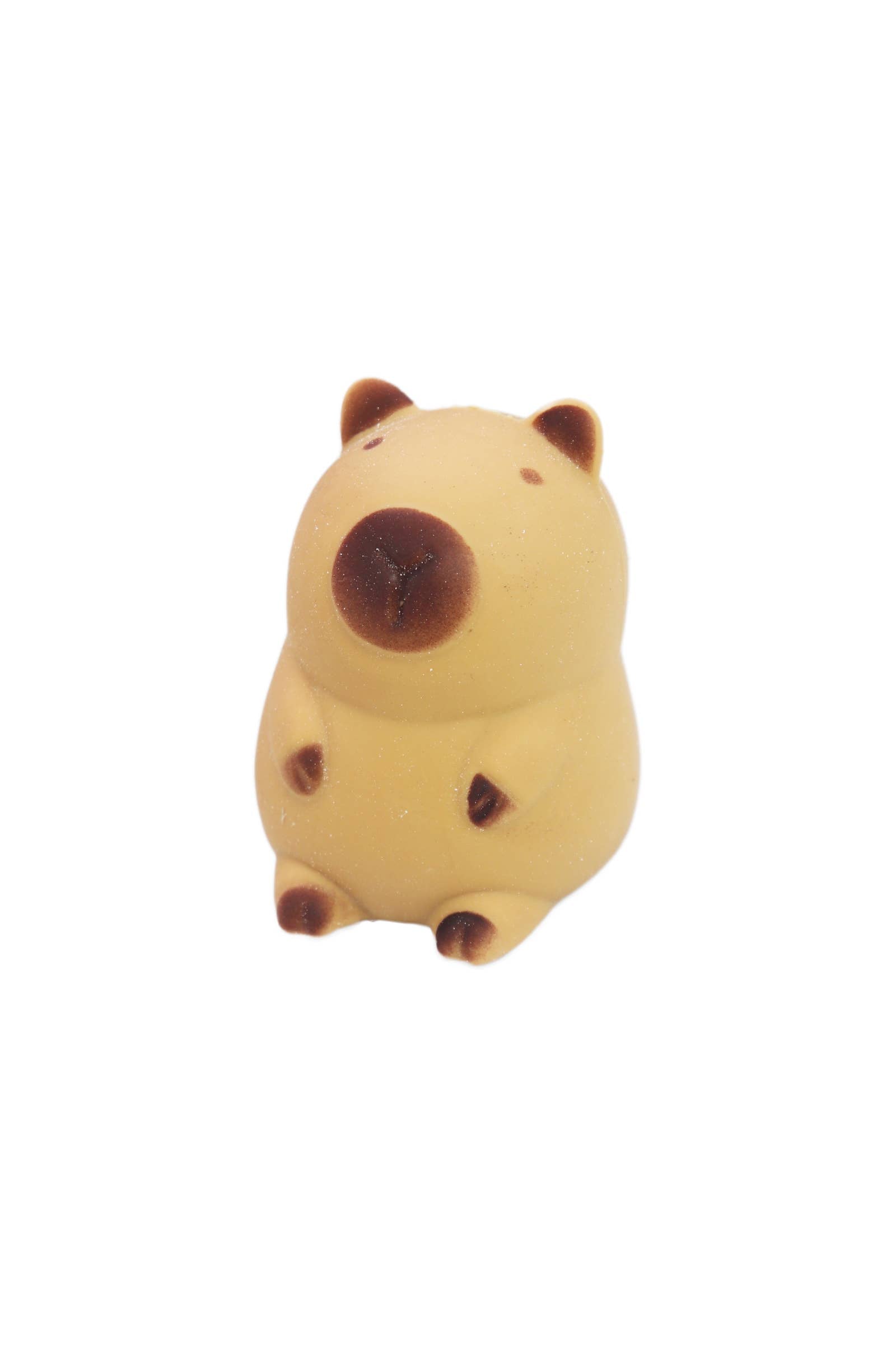 Chubby Capybara Fluffy Slime Filled Squishy
