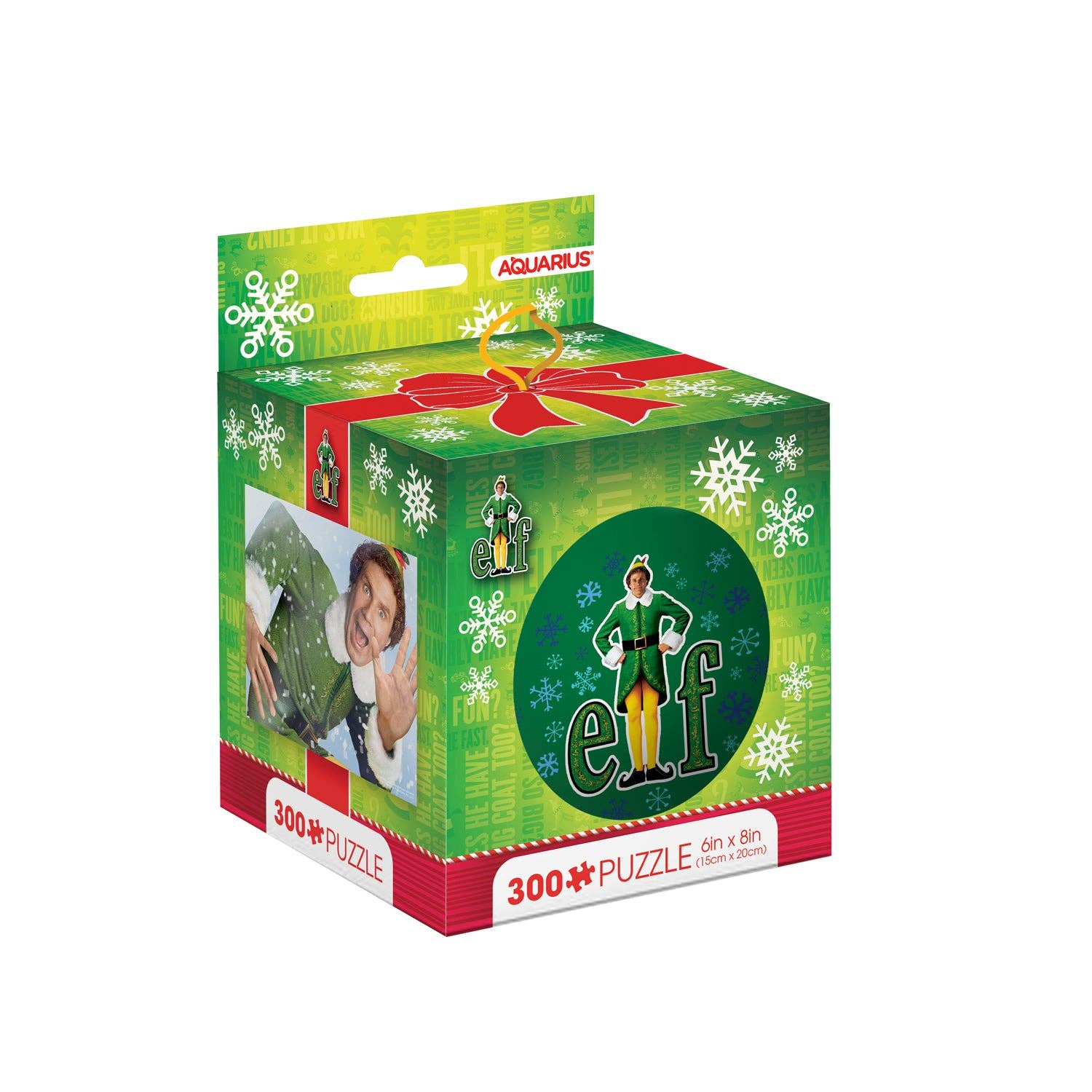 Elf 300 Piece Jigsaw Puzzle in Tin Globe