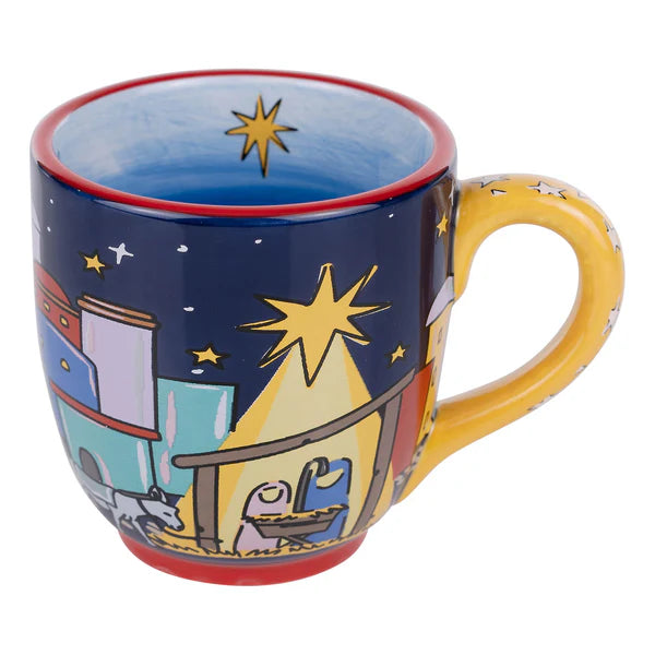 Glory Haus Colorful Nativity Jumbo Mug
