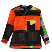 Ali Miles Textured Modern Block Shirt