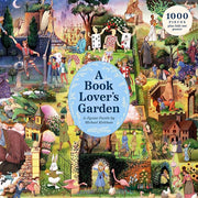 A book Lover's Garden 1000 Piece Jigsaw Puzzle