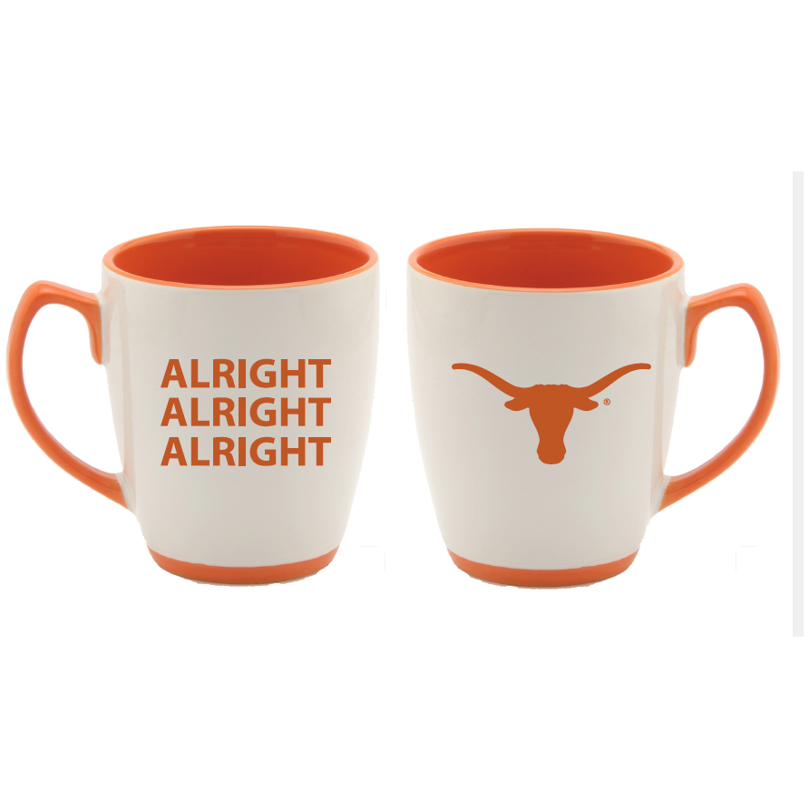 Texas Longhorn Alright Alright Alright Mug (HB1400BO)