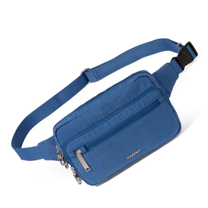 Baggallini Securtex Belt/Sling Bag (LAPIS)