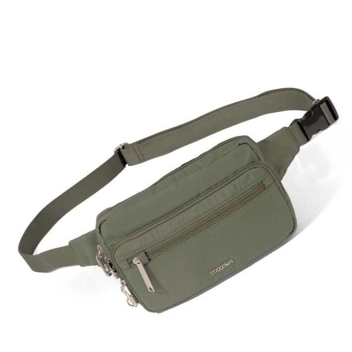 Baggallini Securetex Anti-Theft Belt Bag Sling (Multiple Colors) (ABB880)