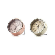 Kikkerland Gold and Copper Alarm Clock (Color Selected at Random)