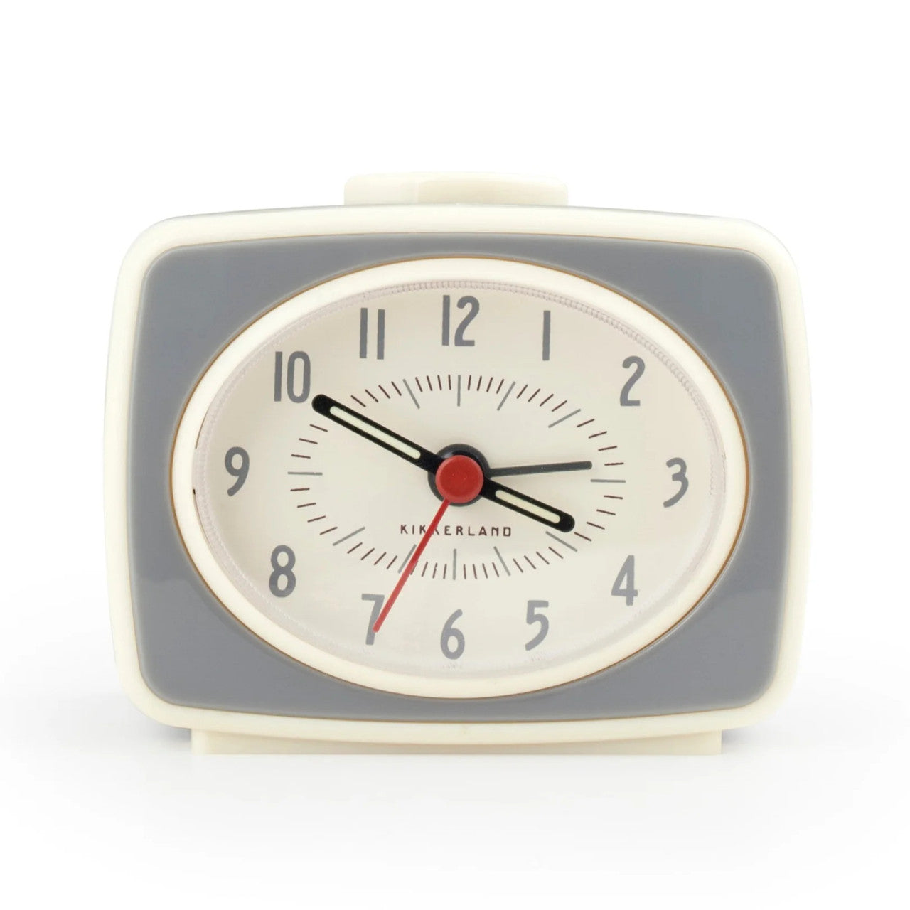 Kikkerland Classic Grey Alarm Clock