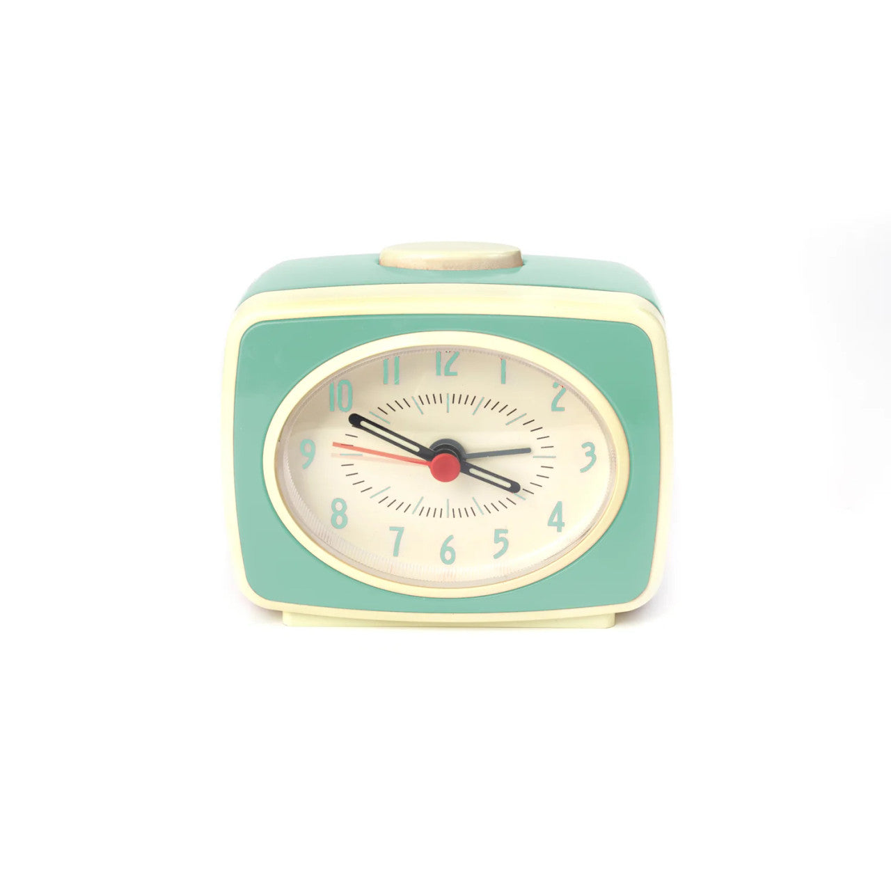 Kikkerland Classic Mint Alarm Clock