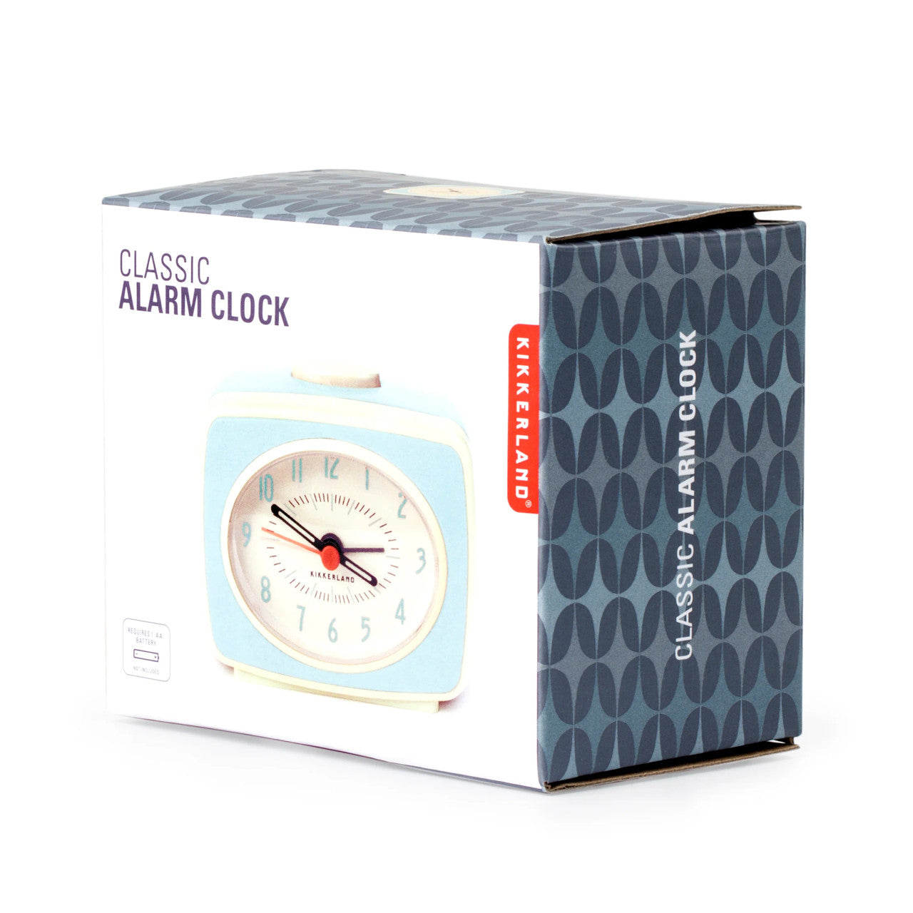 Kikkerland Classic Mint Alarm Clock