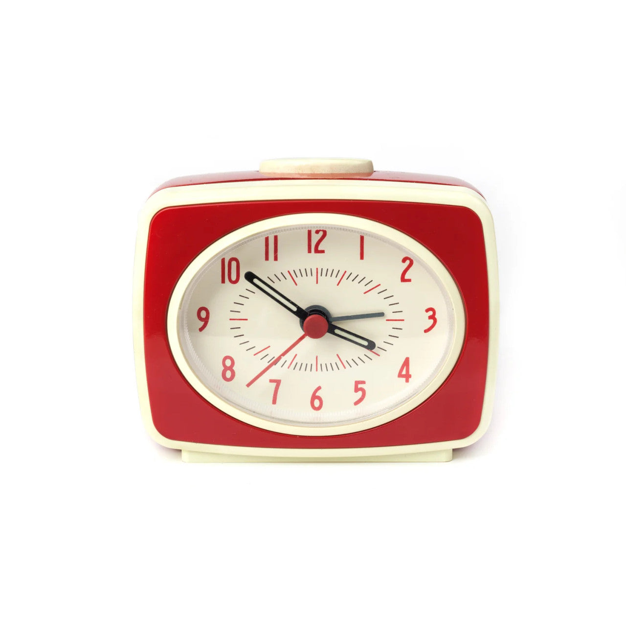 Kikkerland Classic Red Alarm Clock