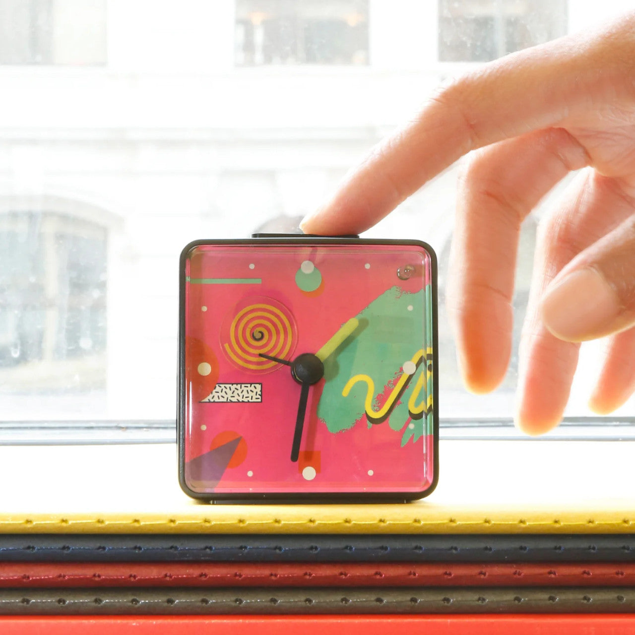 Kikkerland Mini New Wave Alarm Clock (Selected at Random )