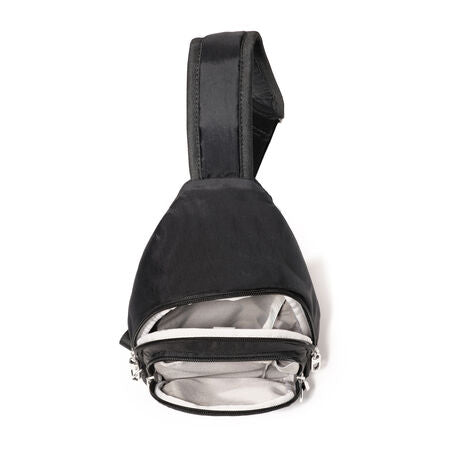 BAGGALLINI Securtex Anti-Theft Multi Zipper Sling (RADS923B05476)(Black )