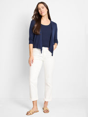 Nic & Zoe All Year 4-Way Cardigan (Dark Indigo)(All1169)