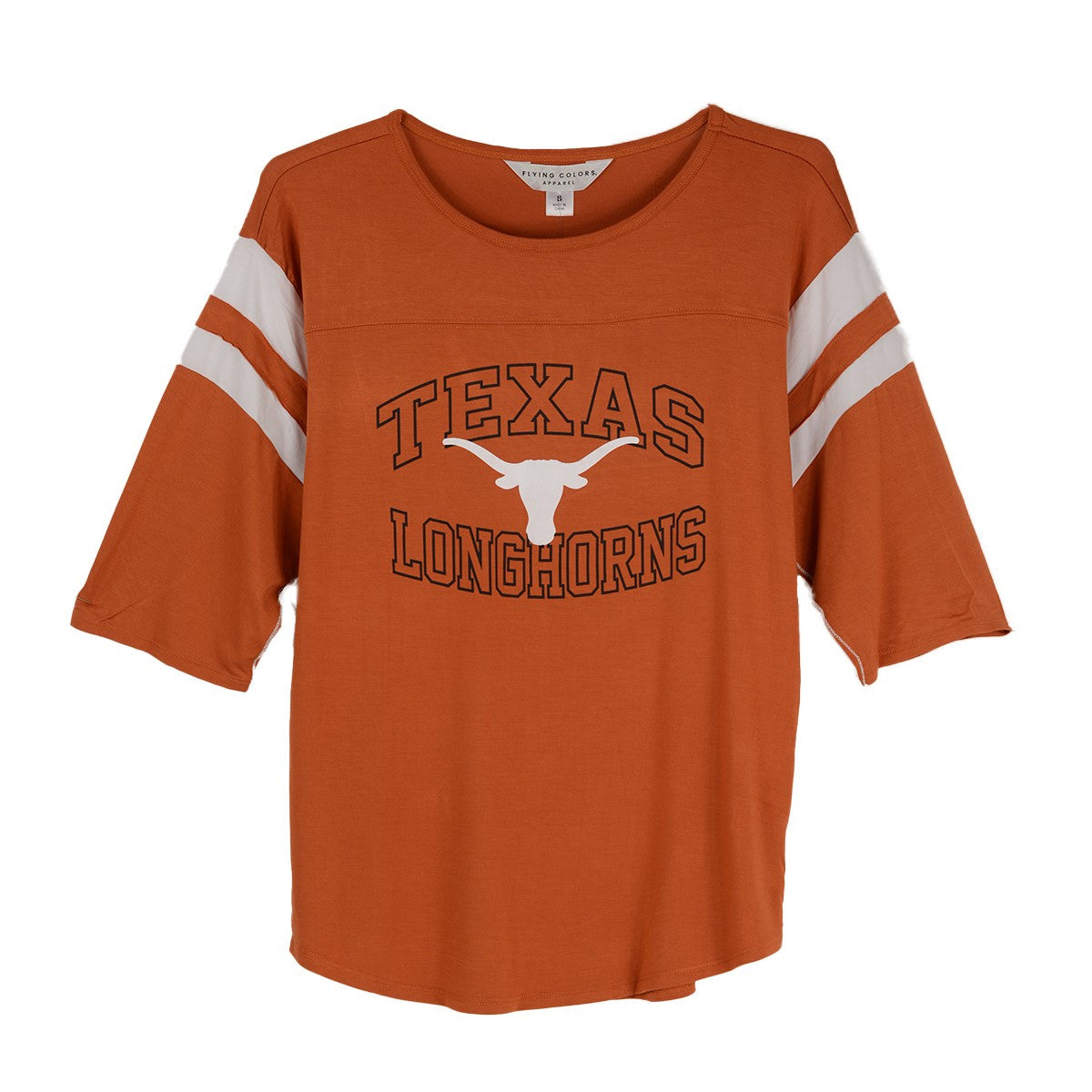 Texas Longhorn Abigail Game Day Jersey (GFW560TEX) BO/WHT