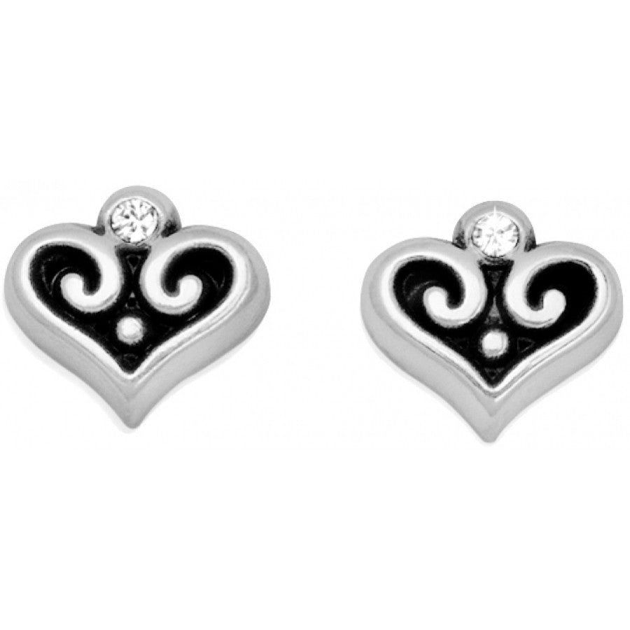 Brighton Alcazar Heart Mini Post Earrings (J21712)