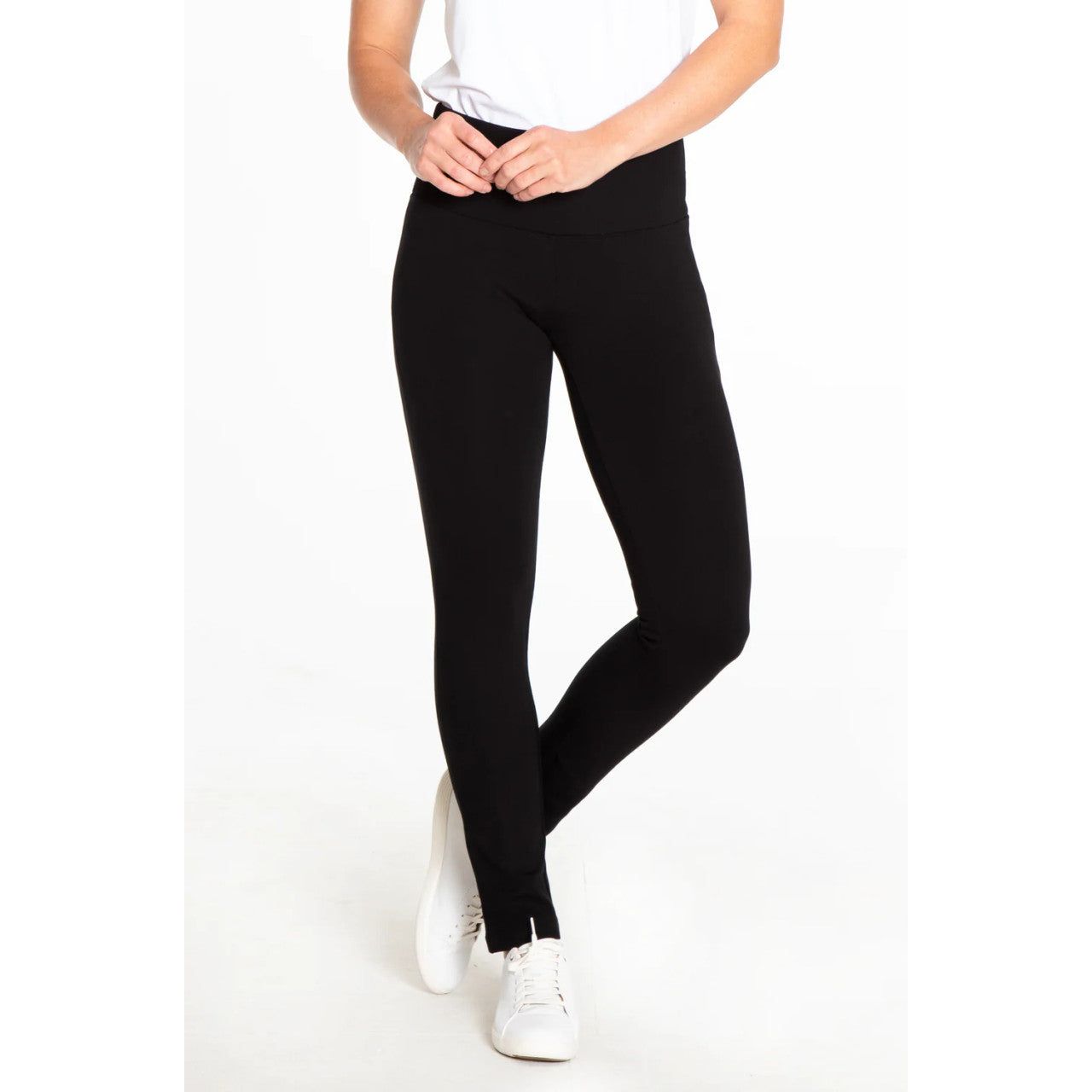 Slimsation Knit Ankle Legging (M30710PM) BLK