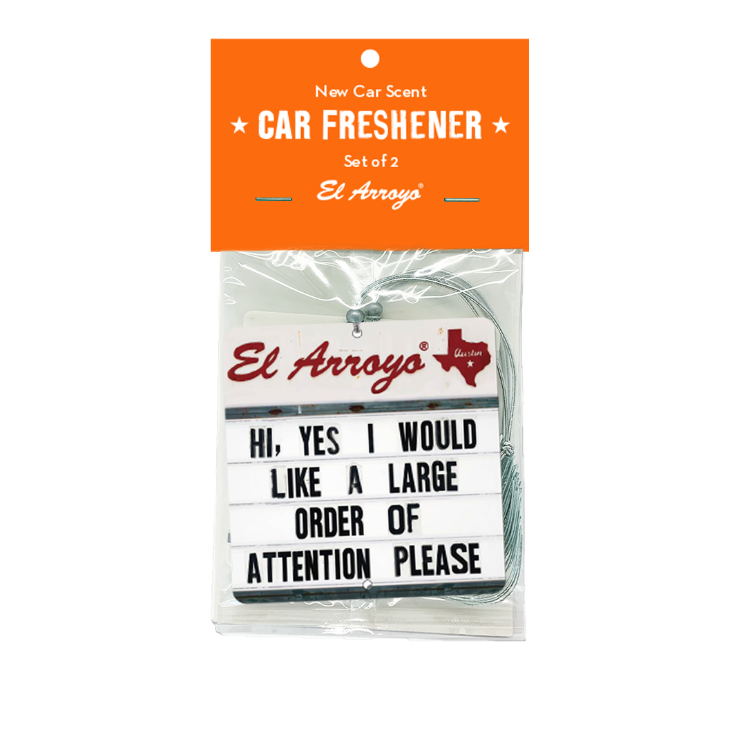 El Arroyo Car/Air Freshener (Multiple Styles)